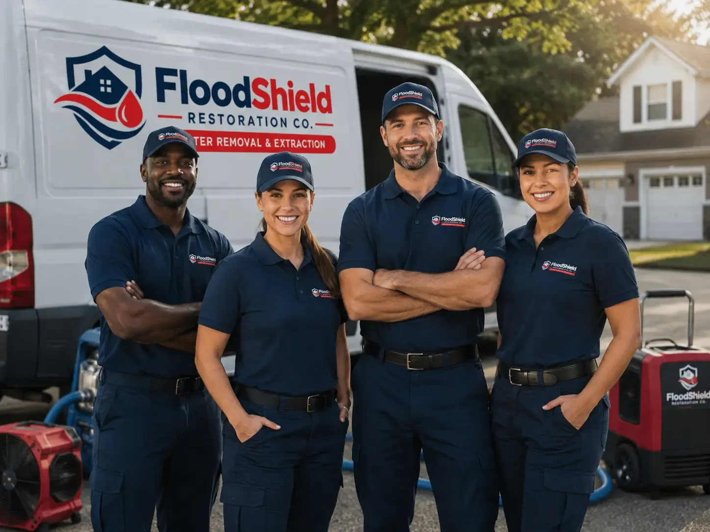Flood Damage Restoration company in Polk, PA